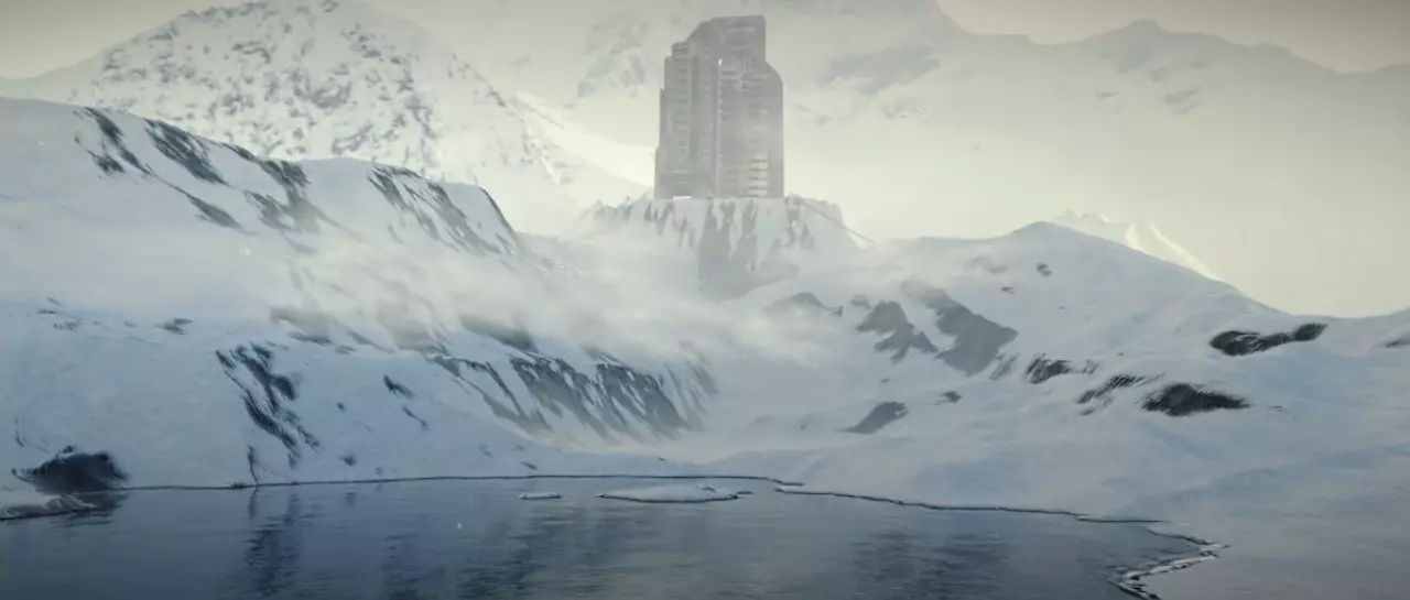 winter environment 3D model_0