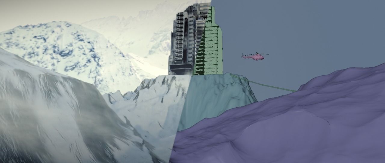 winter environment 3D model_5