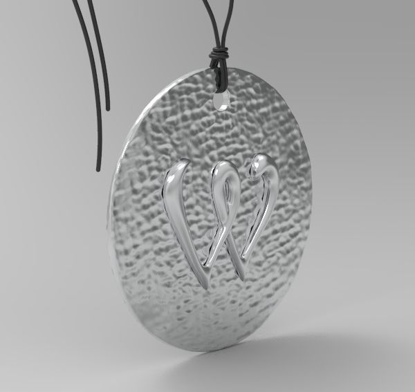 Alphabet Latin W 3D print model_8