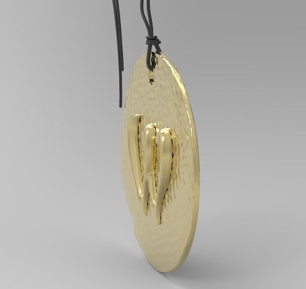 Alphabet Latin W 3D print model_7