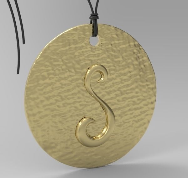 Alphabet Latin S 3D print model_4