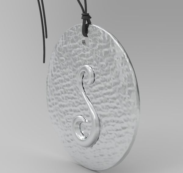 Alphabet Latin S 3D print model_14