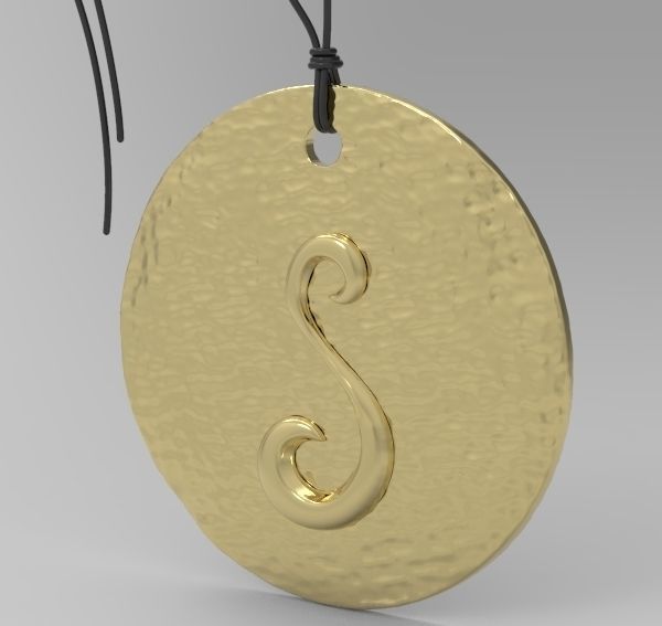 Alphabet Latin S 3D print model_6