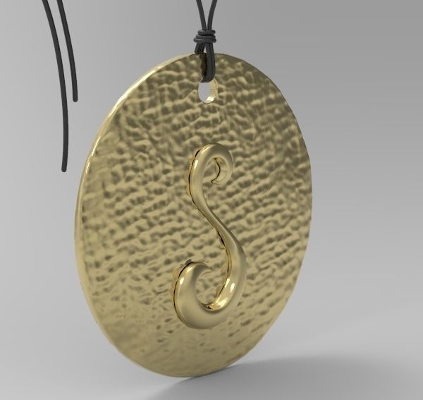 Alphabet Latin S 3D print model_3