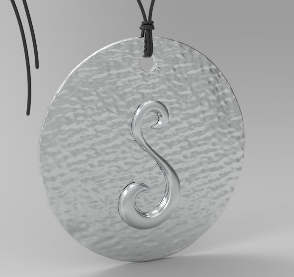 Alphabet Latin S 3D print model_10