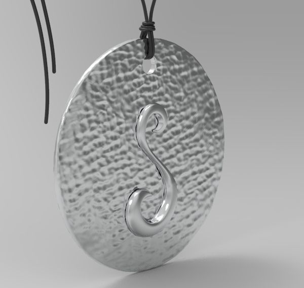 Alphabet Latin S 3D print model_9