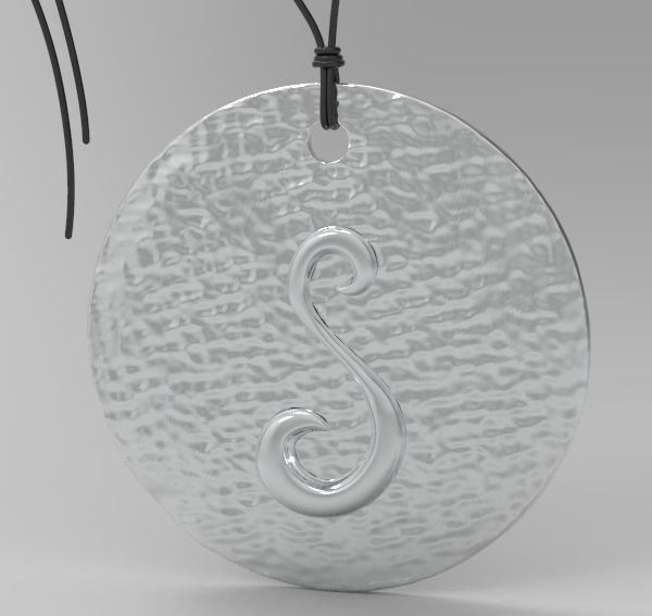 Alphabet Latin S 3D print model_12