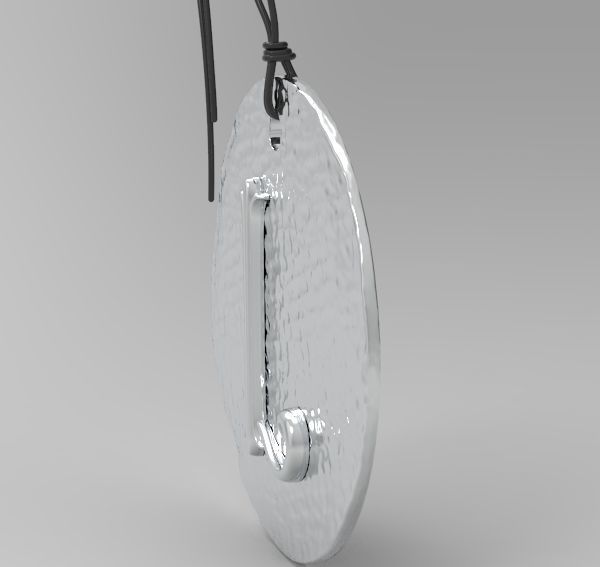 Alphabet Latin L 3D print model_13