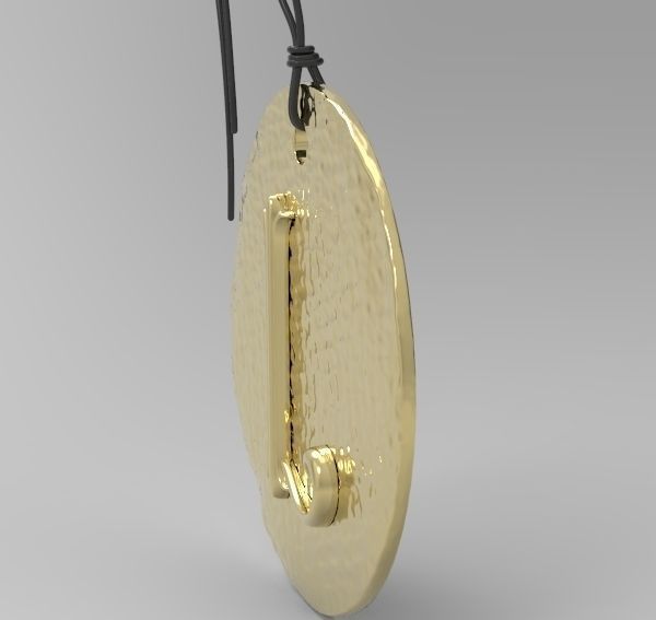 Alphabet Latin L 3D print model_14