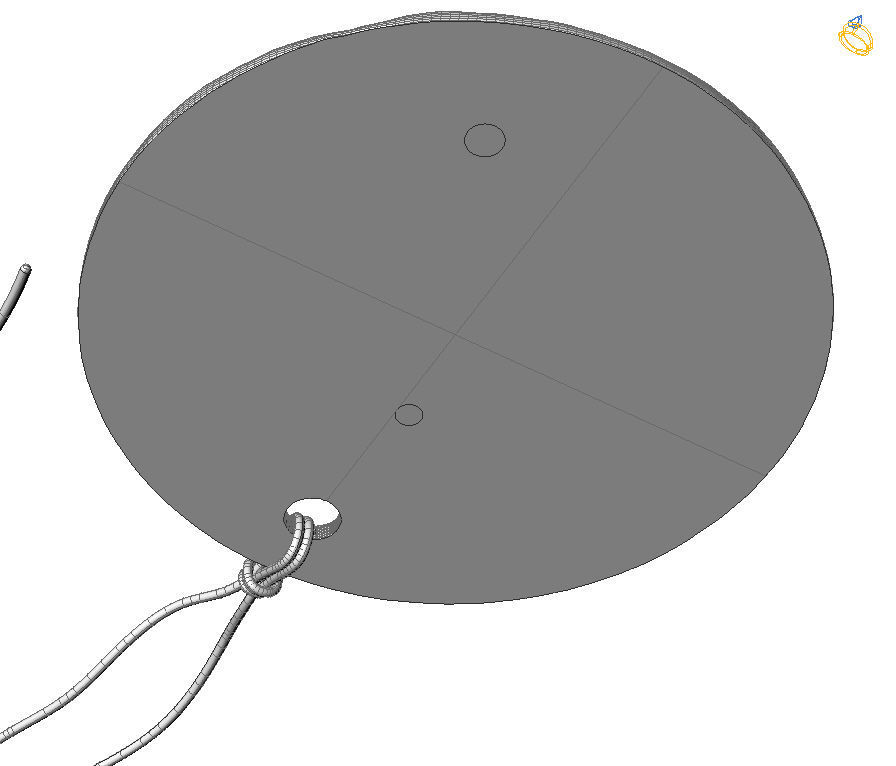 Alphabet Latin J 3D print model_2