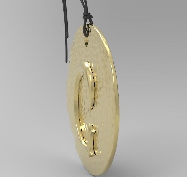 Alphabet Latin G 3D print model_15