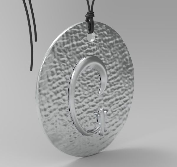 Alphabet Latin G 3D print model_6