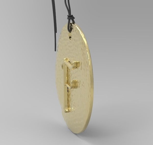 Alphabet Latin F 3D print model_15