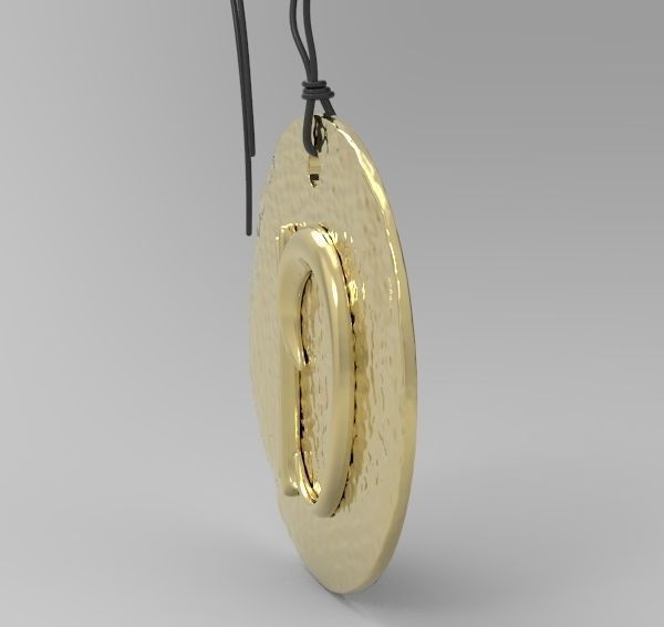 Alphabet Latin D 3D print model_15