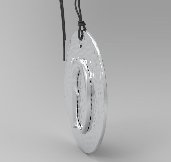 Alphabet Latin D 3D print model_14