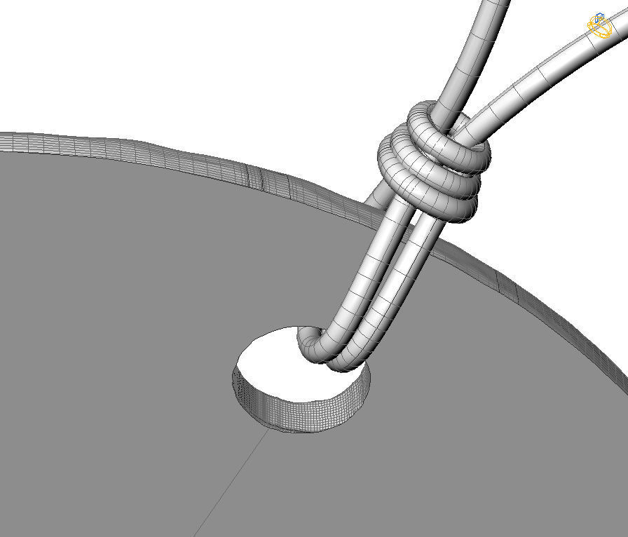 Alphabet Latin D 3D print model_22