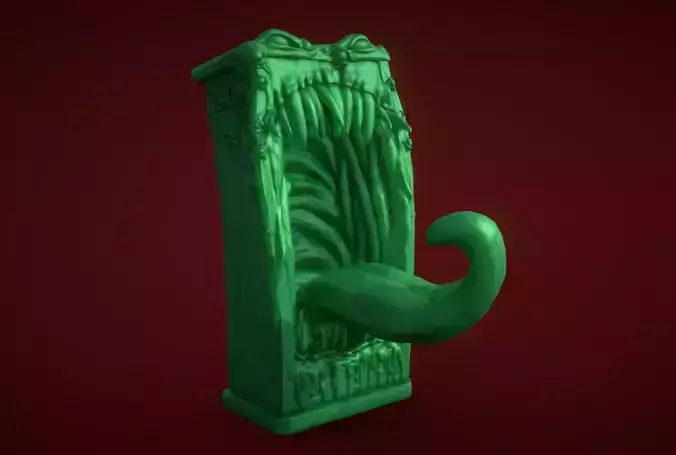Dungeons and Dragons Bookcase Mimic Figure 3D print model