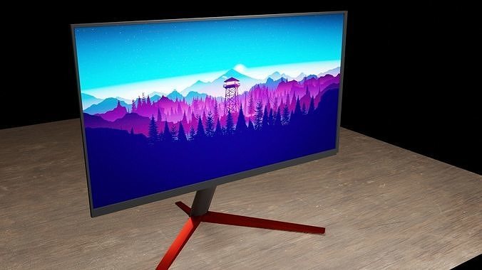 acer monitor Free 3D model