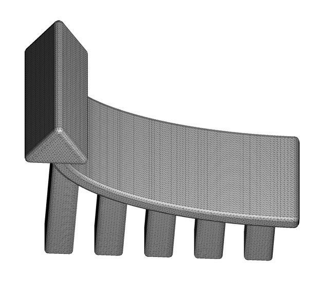 Classic Business Growth Chart 3D print model_3