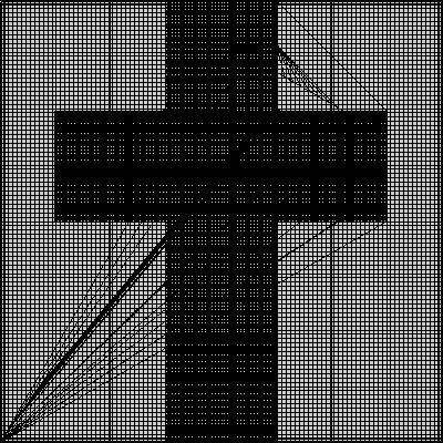 two-storey bed Low-poly 3D model_13