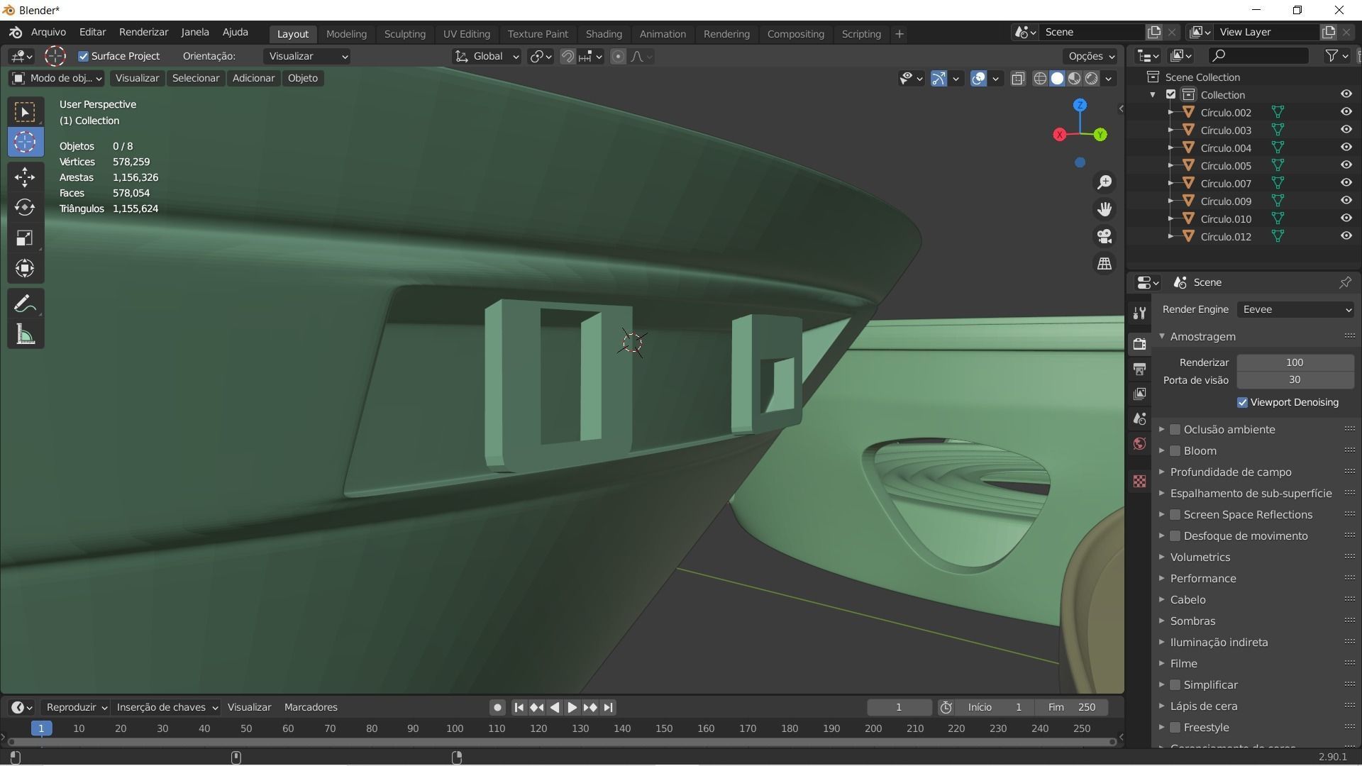 Speaker Woofer 3D Print - Blender 3d Free 3D print model_11