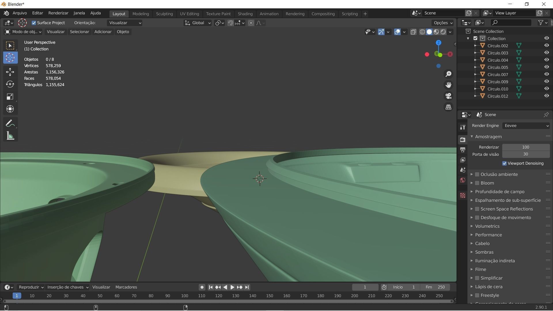Speaker Woofer 3D Print - Blender 3d Free 3D print model_12