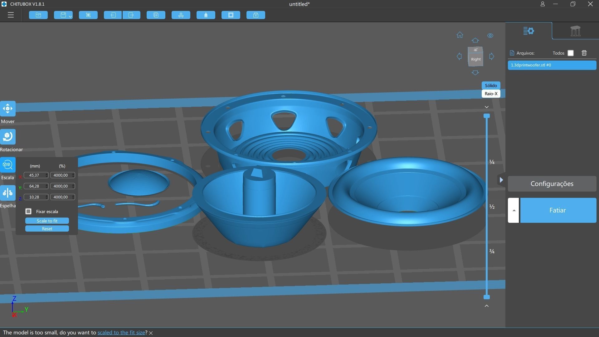 Speaker Woofer 3D Print - Blender 3d Free 3D print model_16