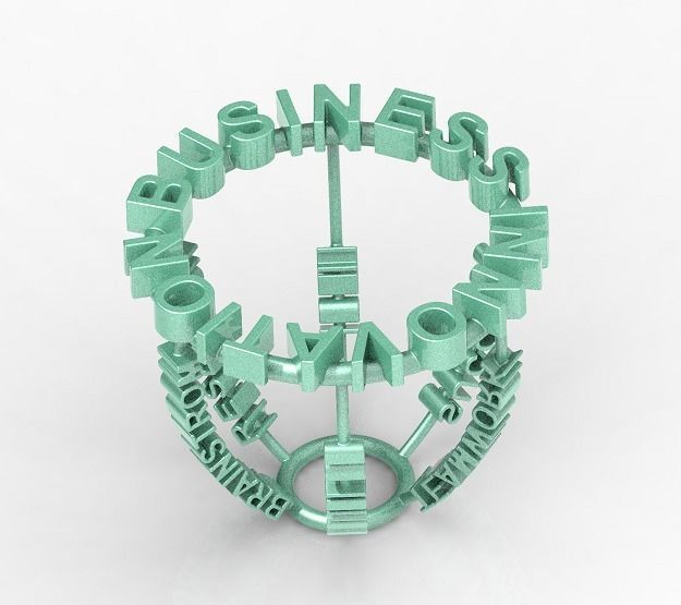 Stylish Business Innovation 3D print model_1