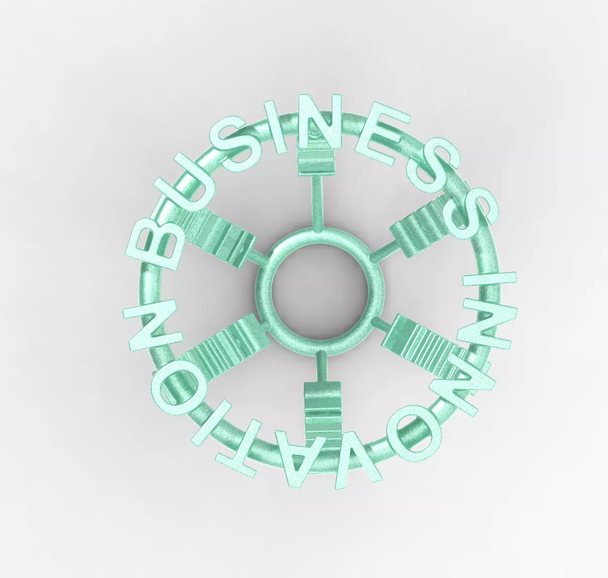 Stylish Business Innovation 3D print model_0