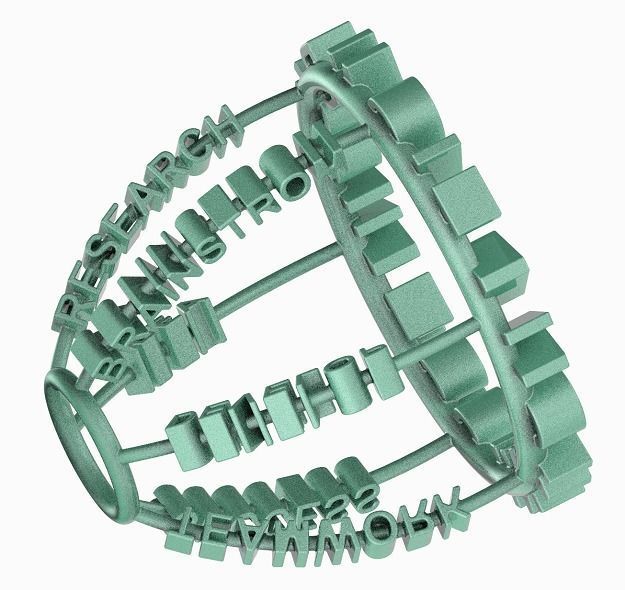 Stylish Business Innovation 3D print model_3