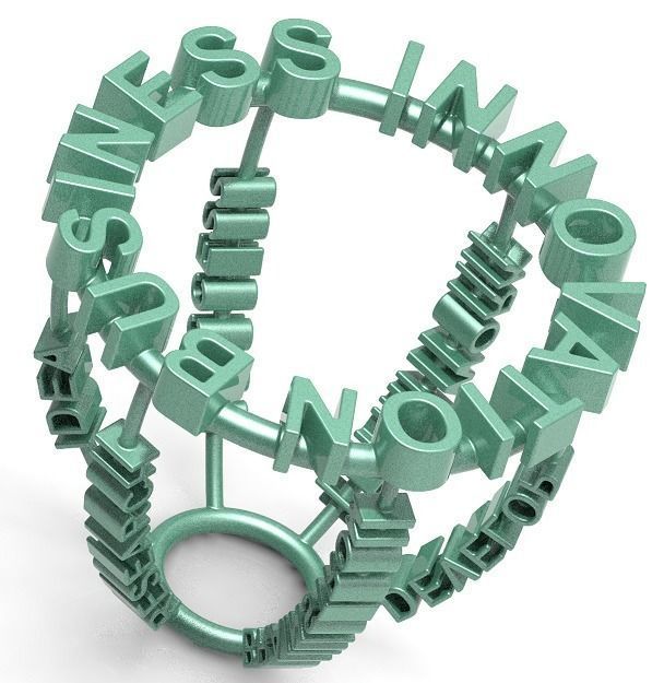 Stylish Business Innovation 3D print model_5