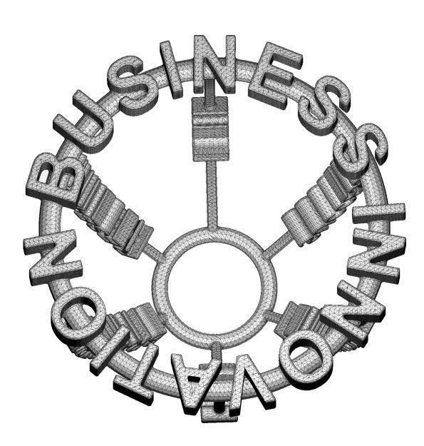 Stylish Business Innovation 3D print model_7