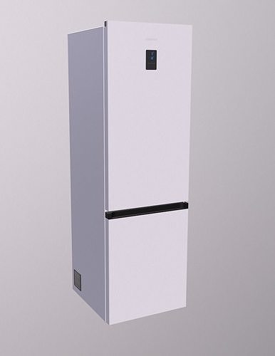 Fridge refrigerator Low-poly 3D model