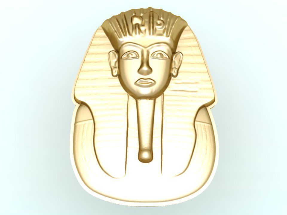 Pharaoh for jewelry - Pharaoh for ring - Pharaoh for pendant 3D print model_8