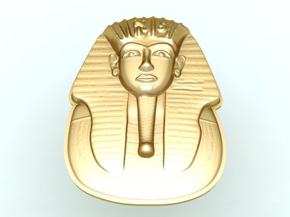 Pharaoh for jewelry - Pharaoh for ring - Pharaoh for pendant 3D print model_9