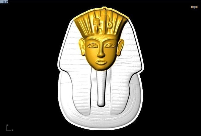 Pharaon Pendant - Pharaon of the rings 3D print model