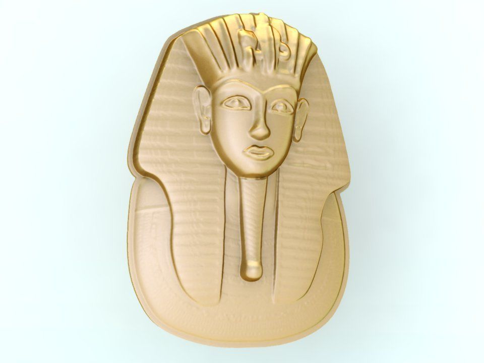 Pharaoh for jewelry - Pharaoh for ring - Pharaoh for pendant 3D print model_5