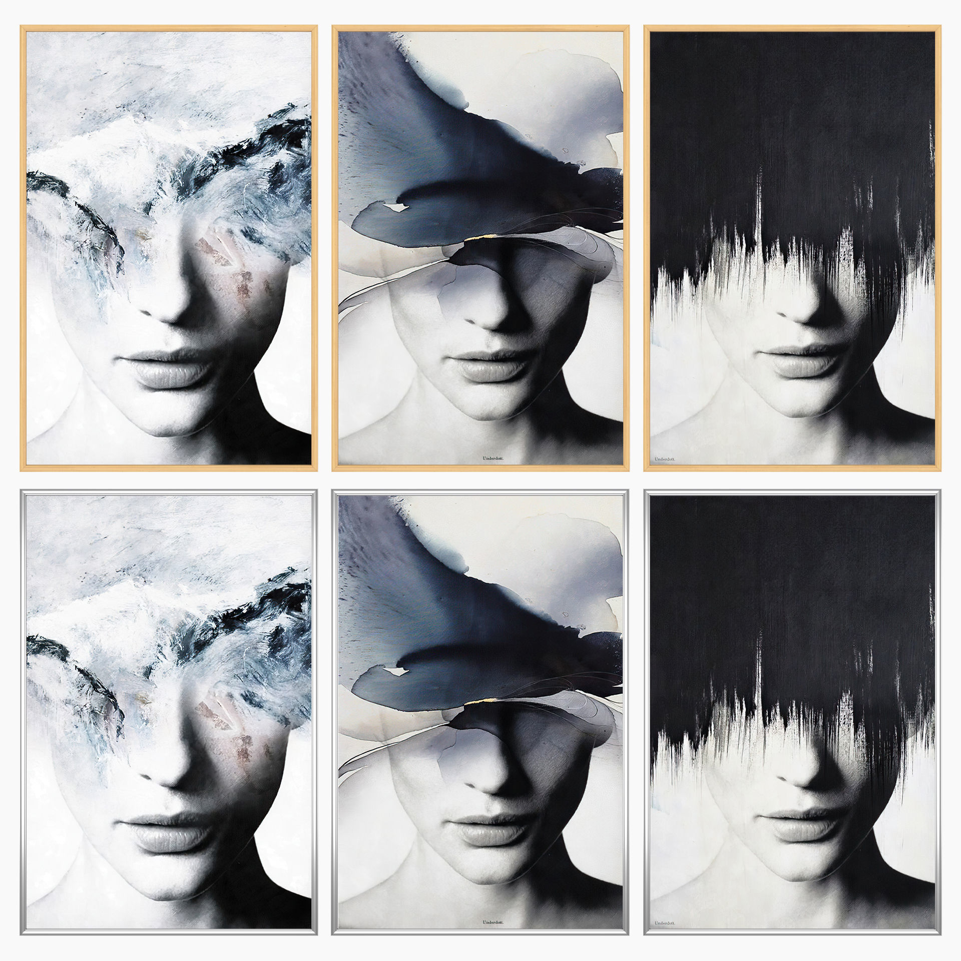 Wall Art Set 3444 3D model_2