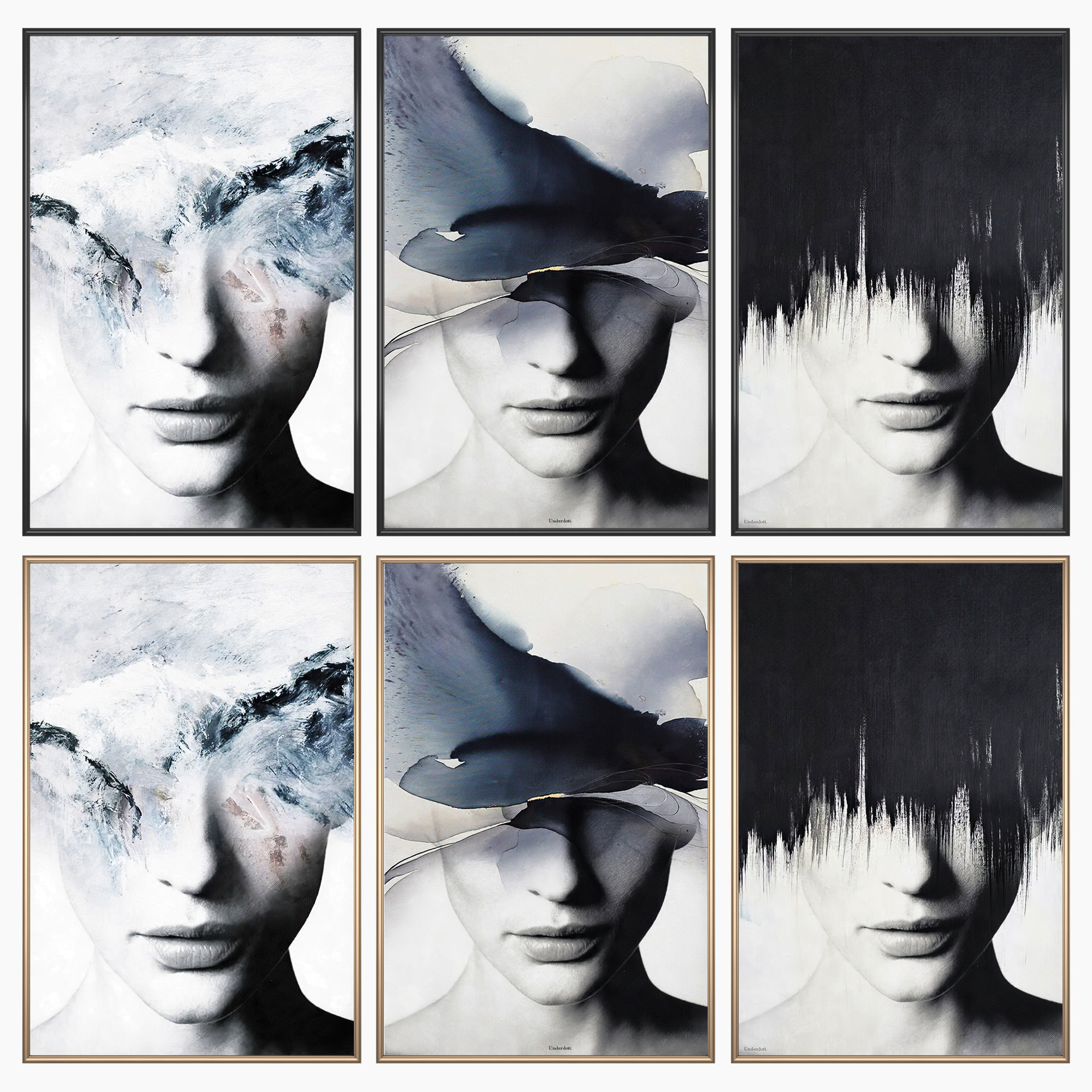 Wall Art Set 3444 3D model_1