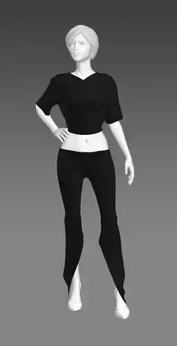 Woman Clothing Pose 347