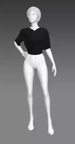 Woman Pose Clothing 351