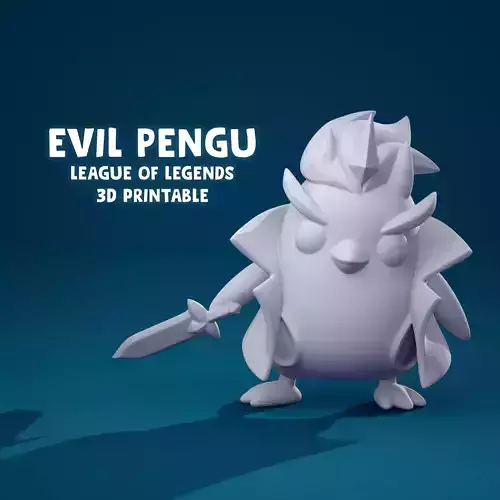 EVIL PENGU league of legends 
