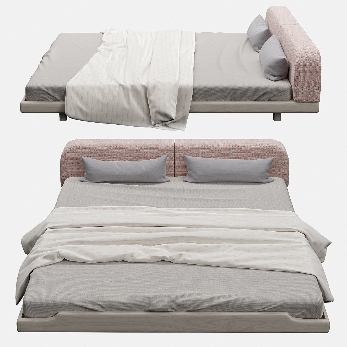 Zeitraum Eclair Bed 3D model_2
