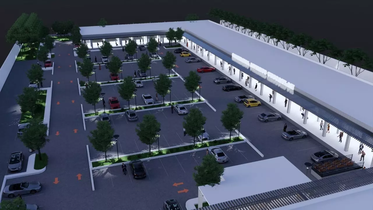 CENTRO COMERCIAL  3D model_0