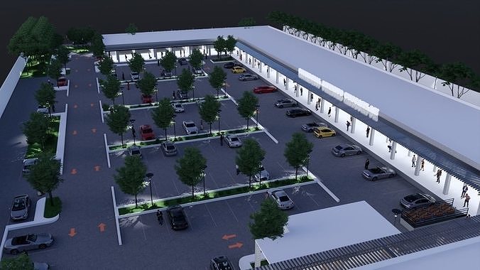 CENTRO COMERCIAL  3D model