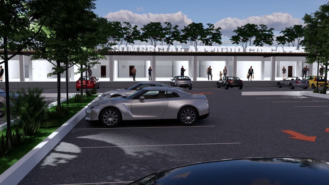 CENTRO COMERCIAL  3D model_5