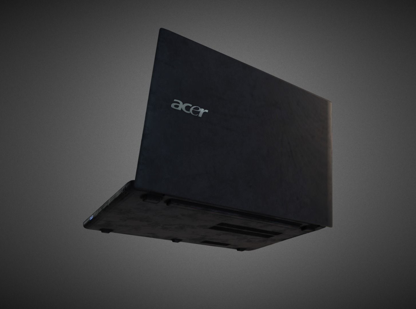 Acer Aspire F 15 Low-poly 3D model_3