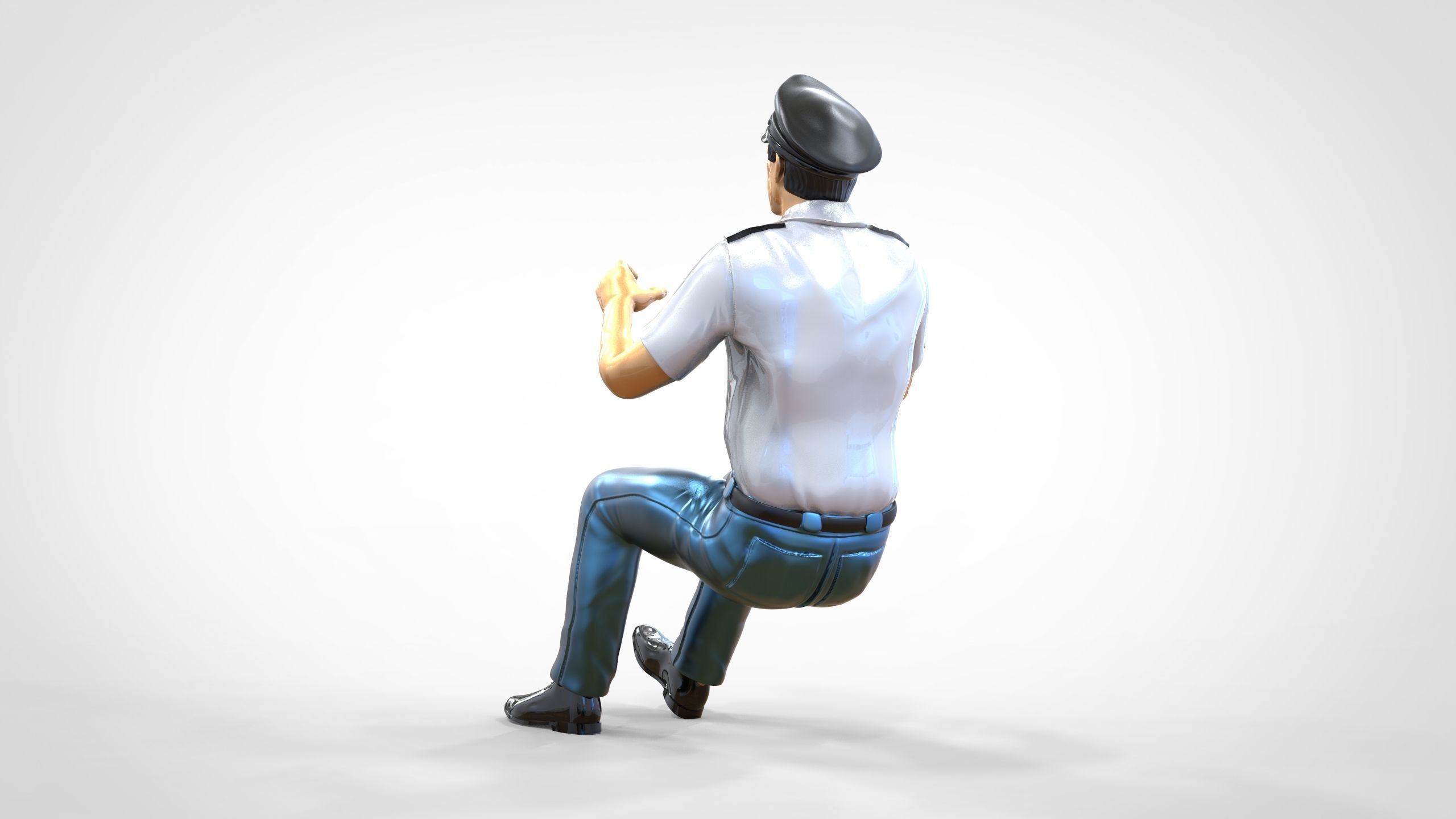 N2 Truck or Bus Driver 3D print model_8