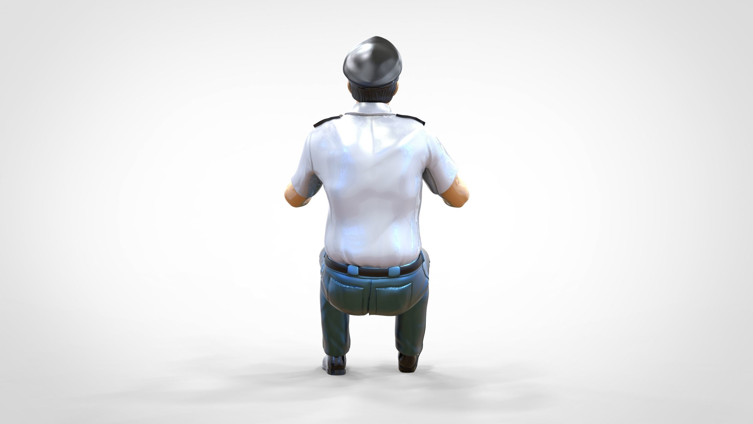 N2 Truck or Bus Driver 3D print model_6