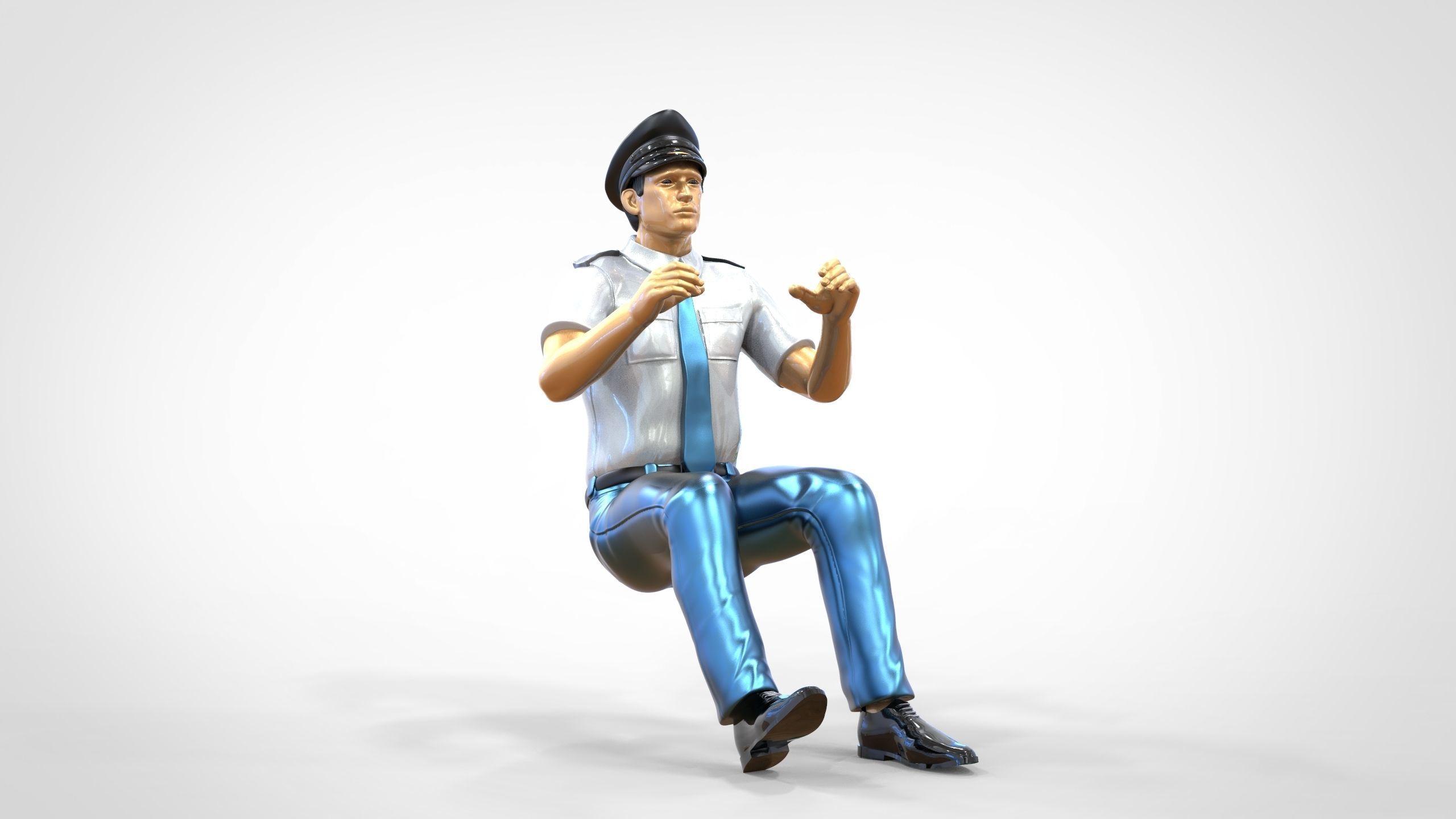 N2 Truck or Bus Driver 3D print model_18